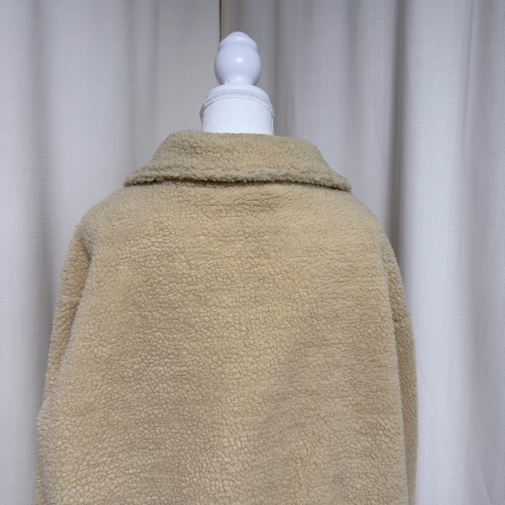 MNY Cozy Tan Sherpa Jacket - Picture 5 of 6